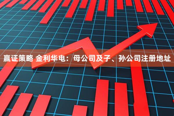 赢证策略 金利华电：母公司及子、孙公司注册地址